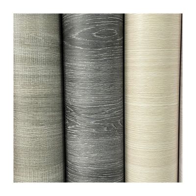kwaliteit  New Type Non Self Adhesive Wood Grain Decorative Film Non Self Adhesive Roll PVC Decorative Film For Membrane fabriek