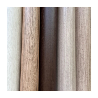 Latest New Non Self Adhesive Emboss Wood Texture Designs Decorative PVC Film For PVC Panel